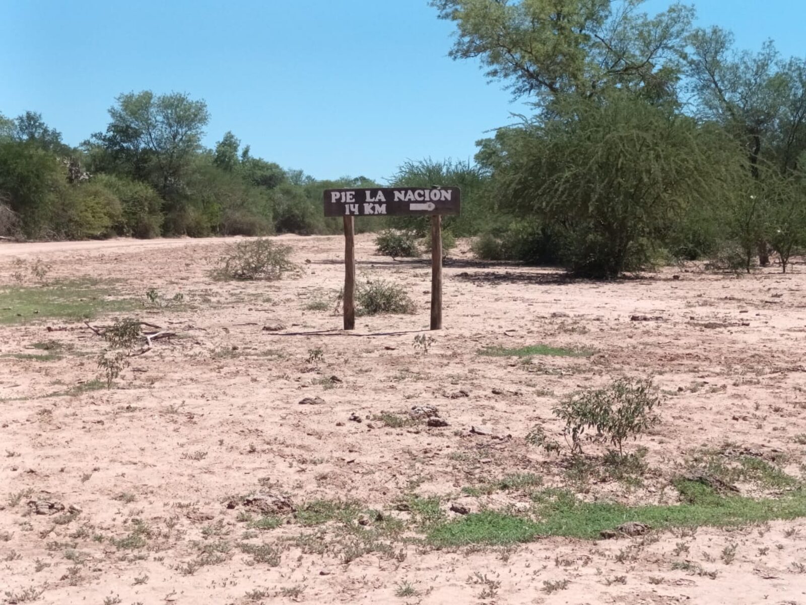 Reunión con Pobladores en Paraje La Nación