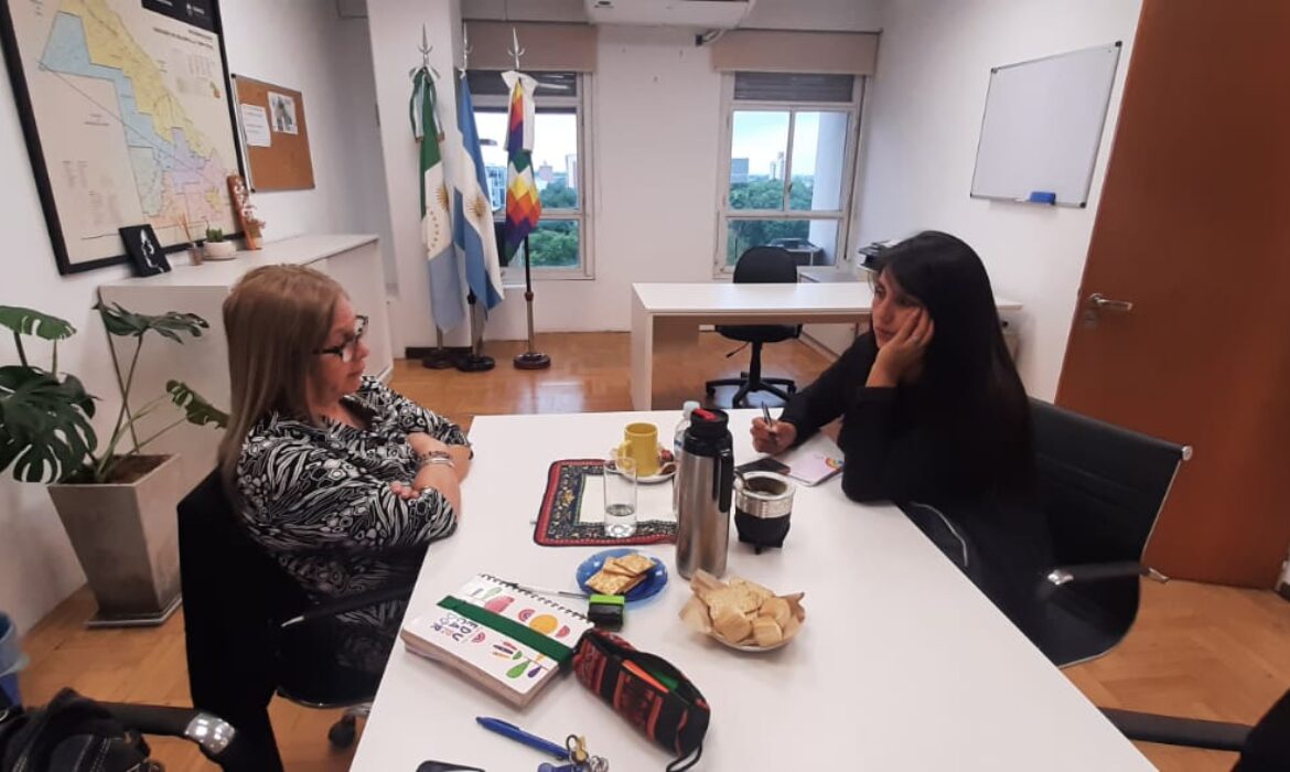 Dra. Soledad González, Delegada de ÑACHEC en “Pampa del Infierno”