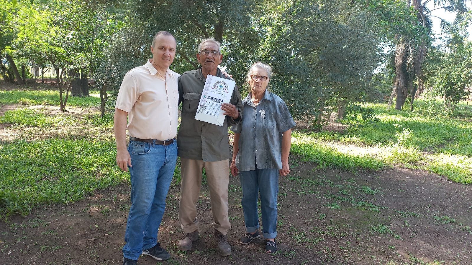 Entrega título de propiedad