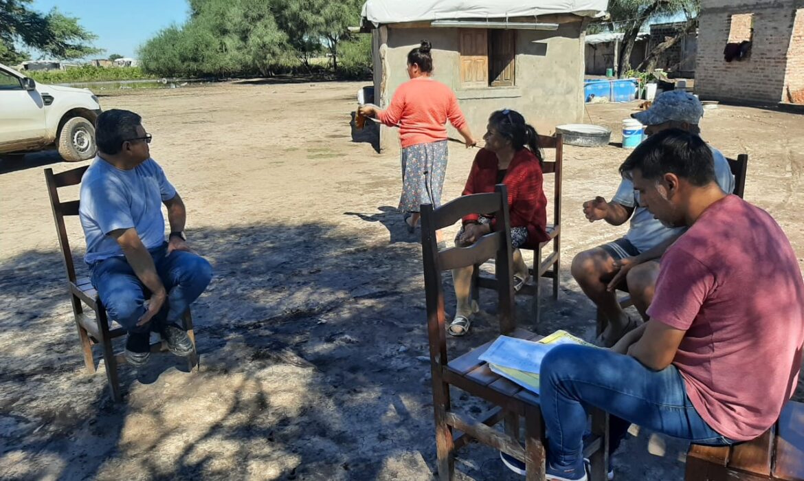 Subdivisión en el paraje Tres Estacas, Colonia Juan Larrea